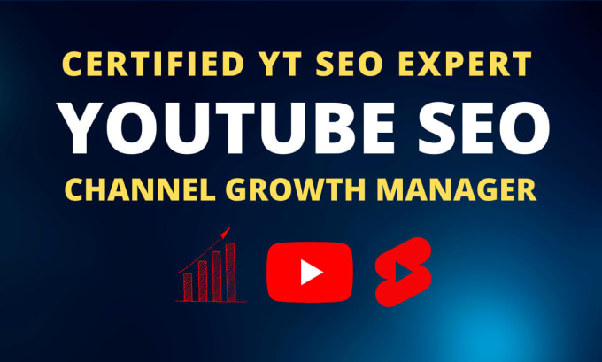 Gig Preview - Be your professional youtube SEO manager to grow your channel