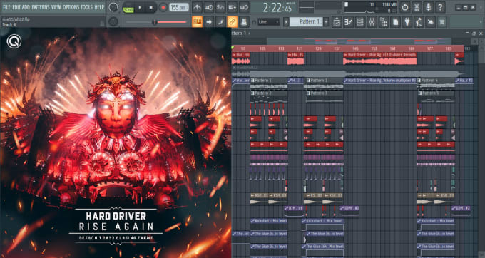 Gig Preview - Hard driver rise again defqon 1 2022 closing theme fl studio remake flp