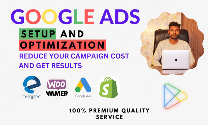 Gig Preview - Setup and manage your google ads adwords PPC campaign