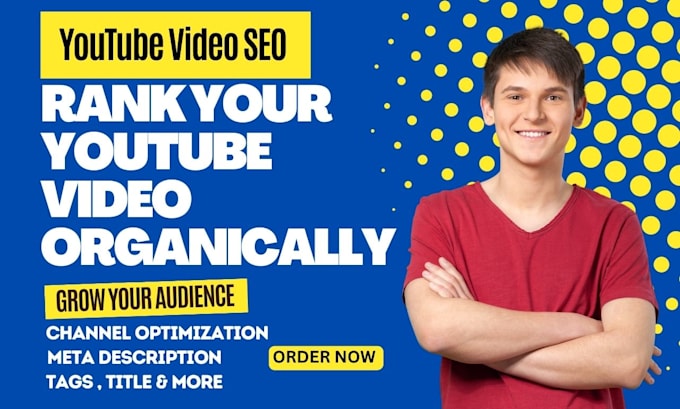 Gig Preview - Do video seo of your youtube channel