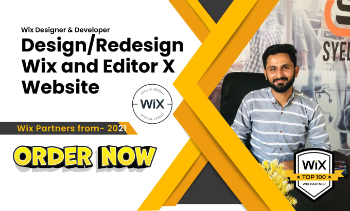 Gig Preview - Do wix studio and editor x website design redesign