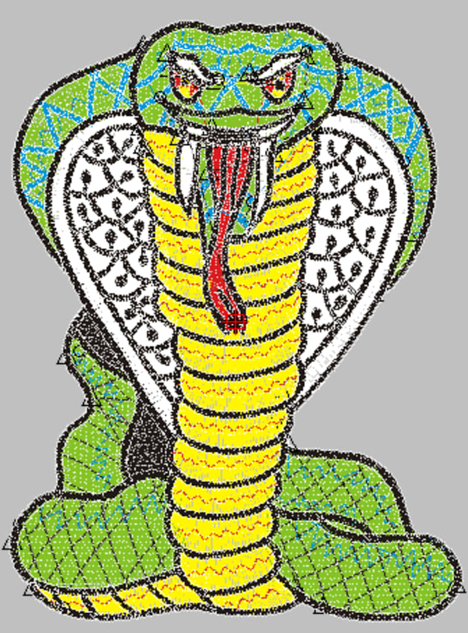 Gig Preview - Do embroidery digitizing design logo asap