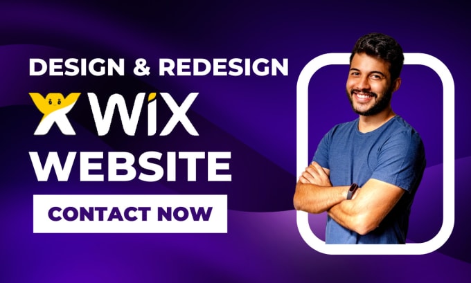 Gig Preview - Design or redesign wix website professionally