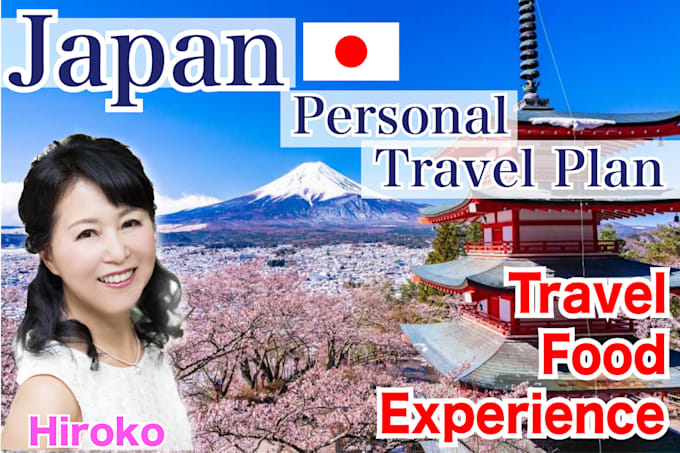 Gig Preview - Create a personalized itinerary for your trip to japan