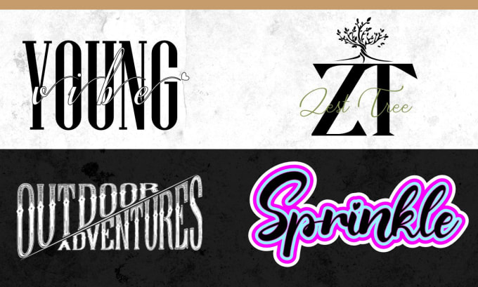 Gig Preview - Create hand lettering typography logo