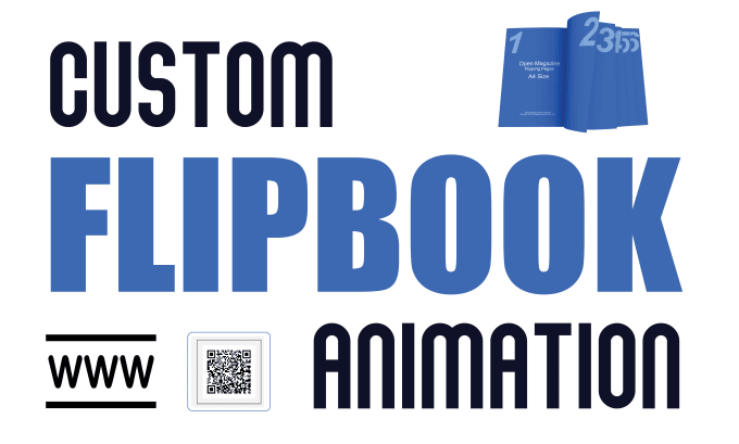 Gig Preview - Create custom amazing flipbook animation for you