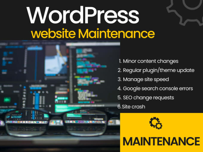 Gig Preview - Maintain and update your wordpress website