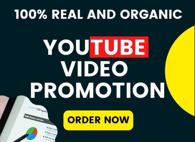 Gig Preview - Do organic youtube video promotion