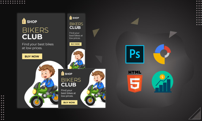 Gig Preview - Create animated HTML5 banner ads