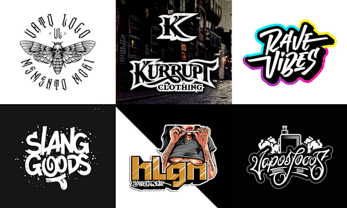 Gig Preview - Create urban streetwear logo in 24 hours