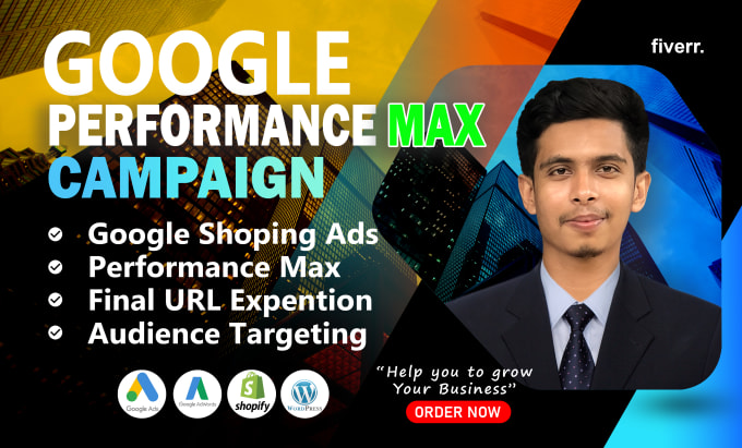 Gig Preview - Set up google performance max campaigns, conversion tracking