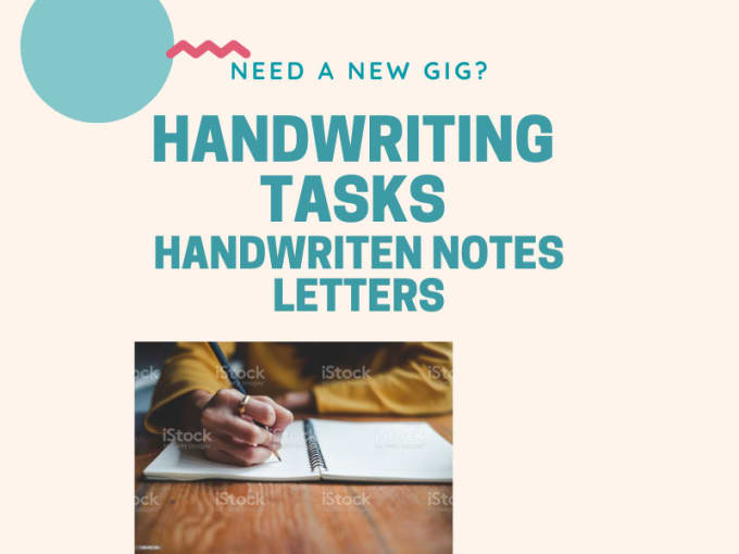 Gig Preview - Neatly handwrite your notes