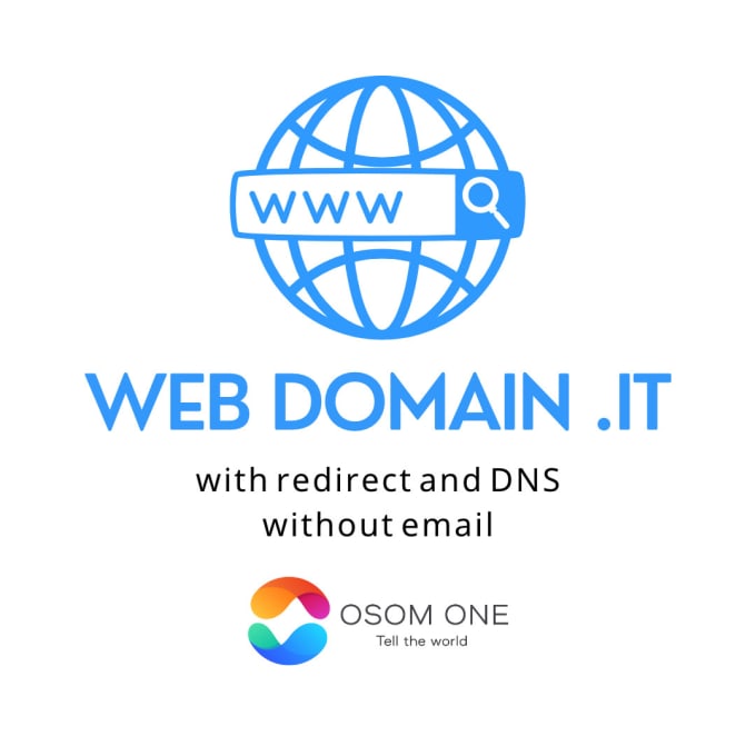 Gig Preview - Register or transfer a dot it domain with redirect and dns