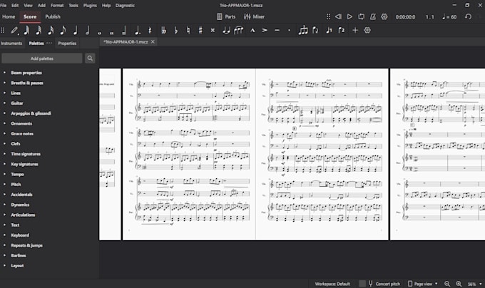 Bestseller - transcript printed music sheet into a digital music sheet