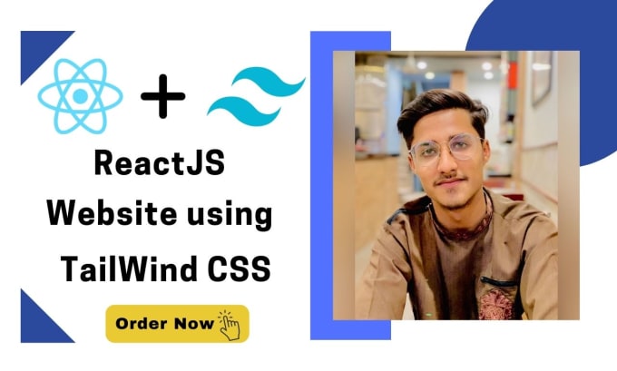 Gig Preview - Develop modern reactjs or nextjs website using tailwind CSS