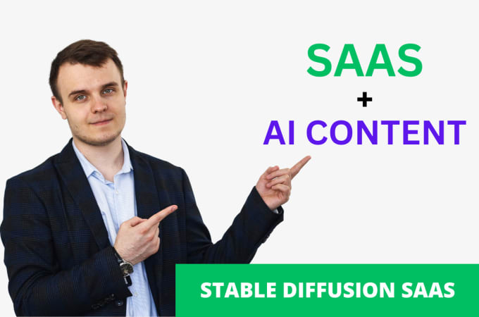 Gig Preview - Build stable diffusion ai saas app