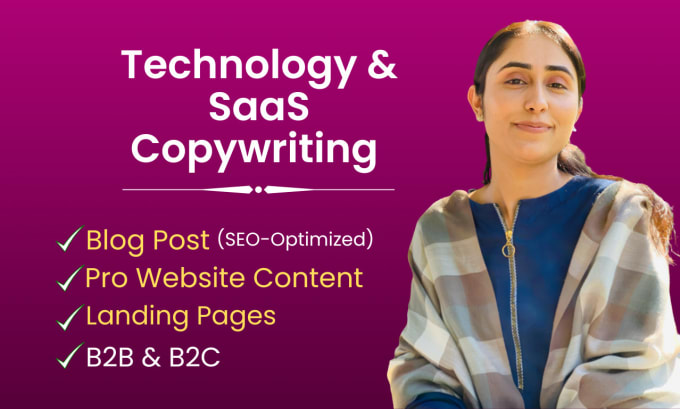 Bestseller - write seo friendly tech and saas website copywriting and blog post