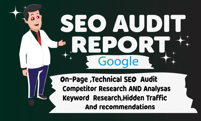 Gig Preview - Provide an expert website SEO audit report