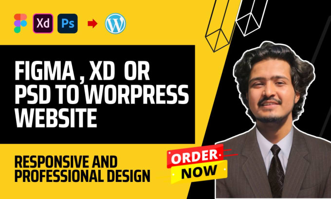 Gig Preview - Transform figma to wordpress , xd to wordpress , psd to wordpress with elementor