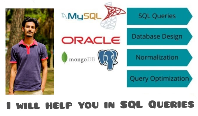 Gig Preview - Handle your queries related to database and sql