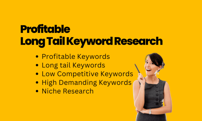 Gig Preview - Do profitable long tail keyword research for top ranking