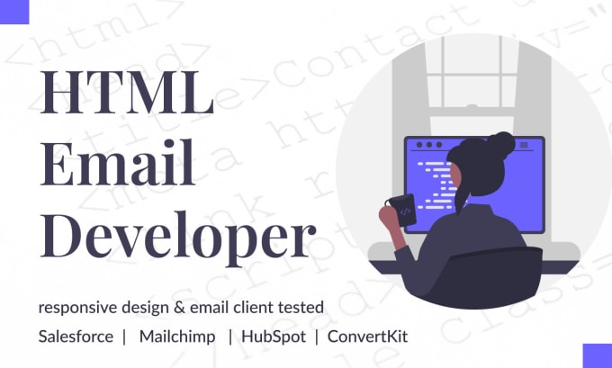 Bestseller - design and develop a responsive HTML email template