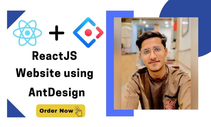 Gig Preview - Develop modern reactjs or nextjs website using ant design