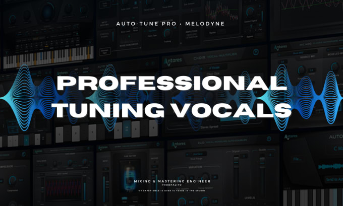 Gig Preview - Tune vocals with melodyne or autotune pro