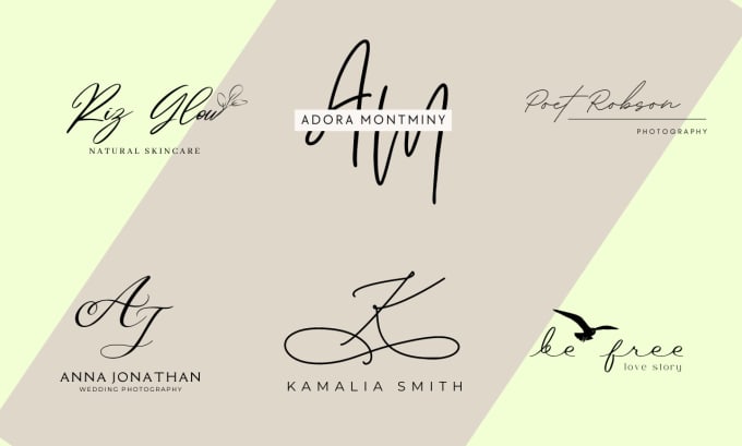 Gig Preview - Design attractive branding and custom signature  logo