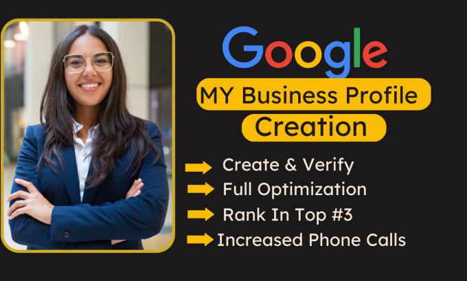 Gig Preview - Create google my business with optimize gmb for local SEO top gmb ranking