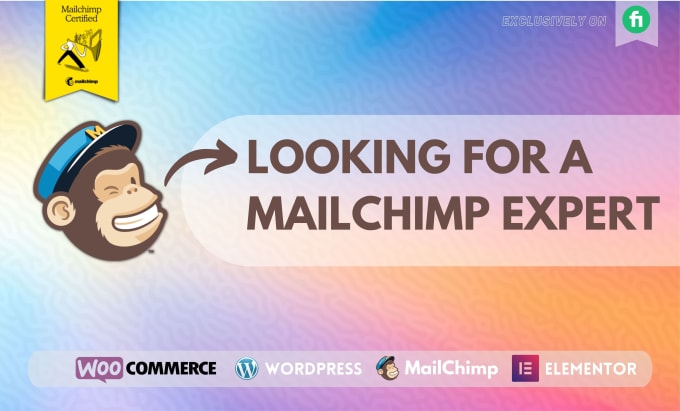 Gig Preview - Create mailchimp custom optin form, popup form, email template, newsletter