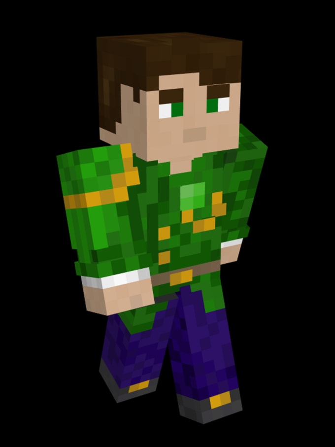 Gig Preview - Make a minecraft skin