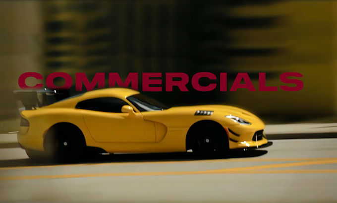 Gig Preview - Edit car commercials and do car sound design