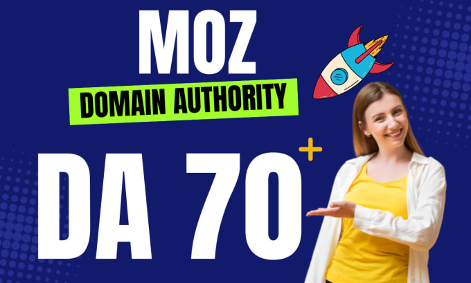 Gig Preview - Increase domain authority moz da 60 plus dr with high SEO backinks