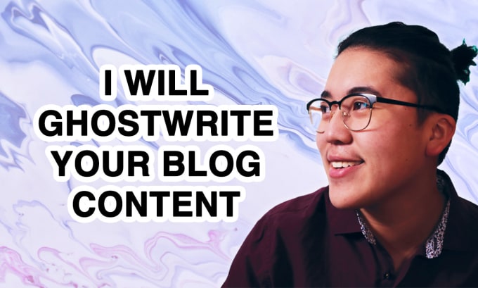 Gig Preview - Ghostwrite your blog on any topic or niche