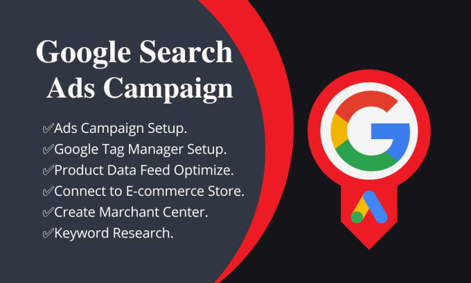 Gig Preview - Setup and optimize google ads adwords PPC campaign conversion tracking with GTM