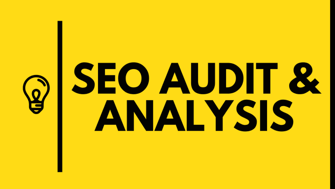 Gig Preview - Provide SEO analysis and audit