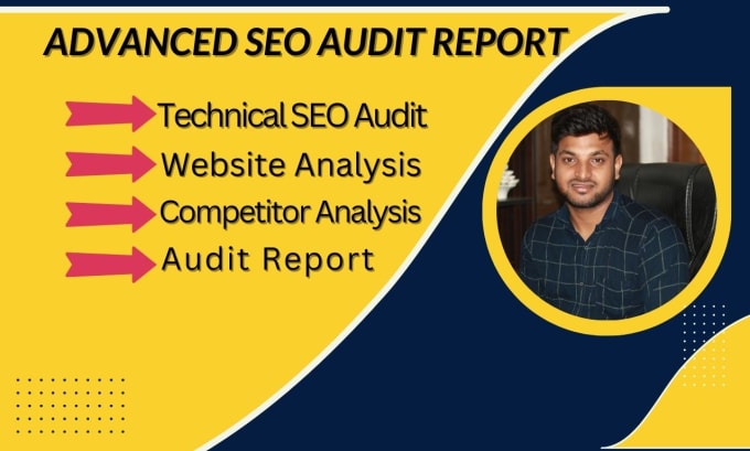 Gig Preview - Do advanced SEO audit report on your website analysis