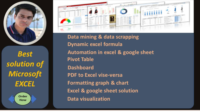 Gig Preview - Build and redesign your custom excel spreadsheet