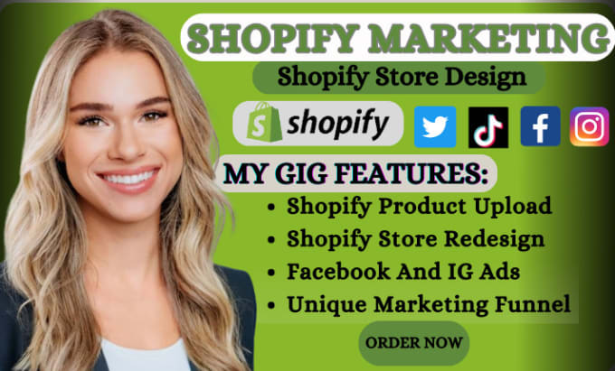 Gig Preview - Increase your shopify sales, marketing sales funnel, booth shopify sales