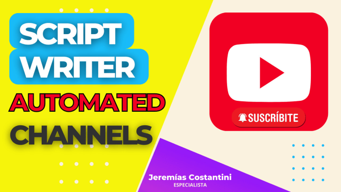 Gig Preview - Scripts for automated youtube channels