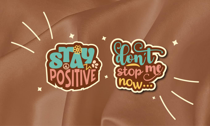 Bestseller - design cute, trendy motivational stickers for your business