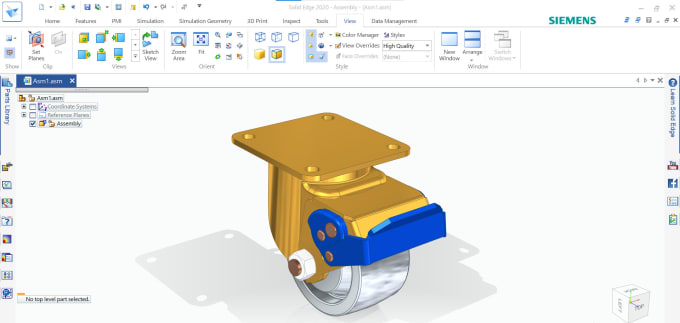 Gig Preview - Design mechanical 3d model and technical drawings gdt in inventor and solid edge