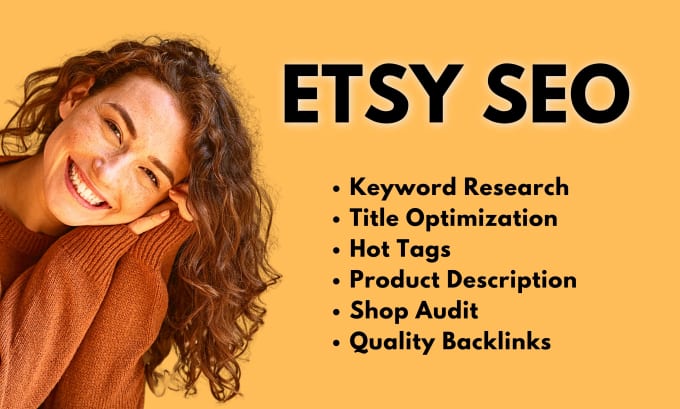 Gig Preview - Do seo titles, tags, descriptions to rank etsy shop listings