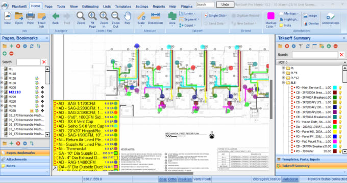 Gig Preview - Do detailed mep takeoff and cost estimate