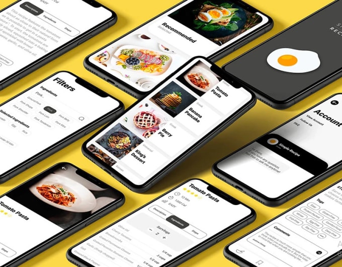 Bestseller - recipe app courier delivery app restaurant app flutter grocery app logistic app