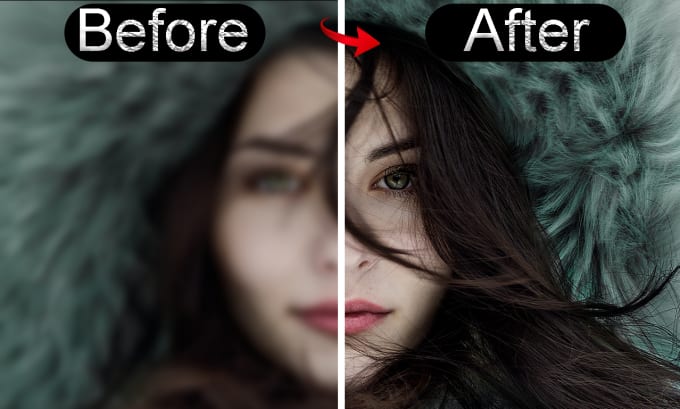 Gig Preview - Fix blurry photo, enhance, remove background, and restore photos