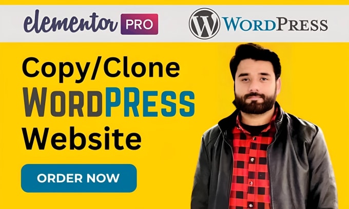 Gig Preview - Copy clone revamp or replicate wordpress website