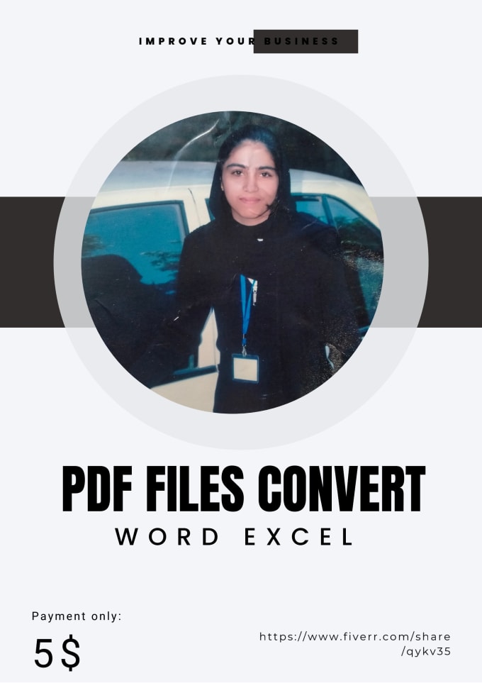 Gig Preview - Do PDF convert into word excel