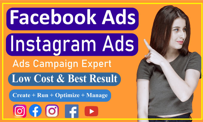 Gig Preview - Run facebook ads campaign instagram promotion fb advertisign